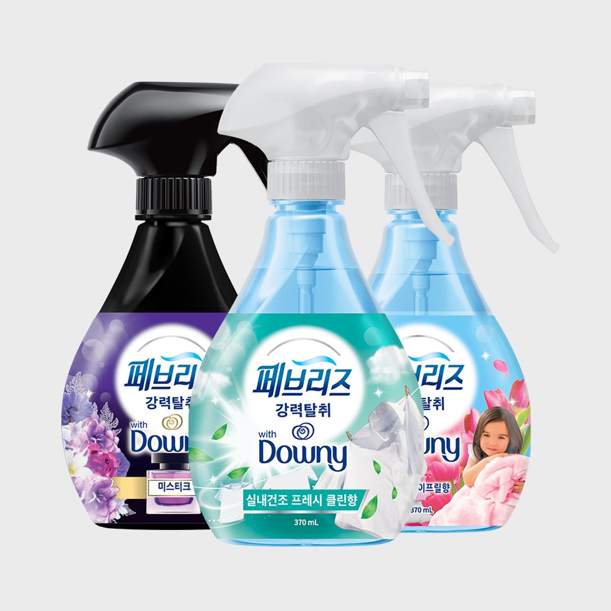 페브리즈(FEBREZE) 섬유탈취제 370ml 3개