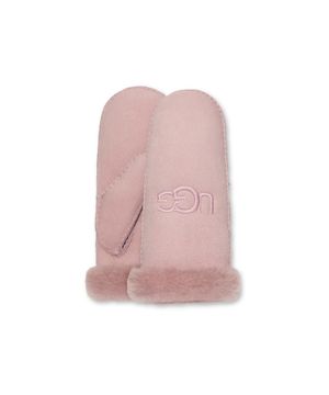 [WOMEN] 쉽스킨 엠브로이더리 미튼 - 애션 로즈 / 20932AHN