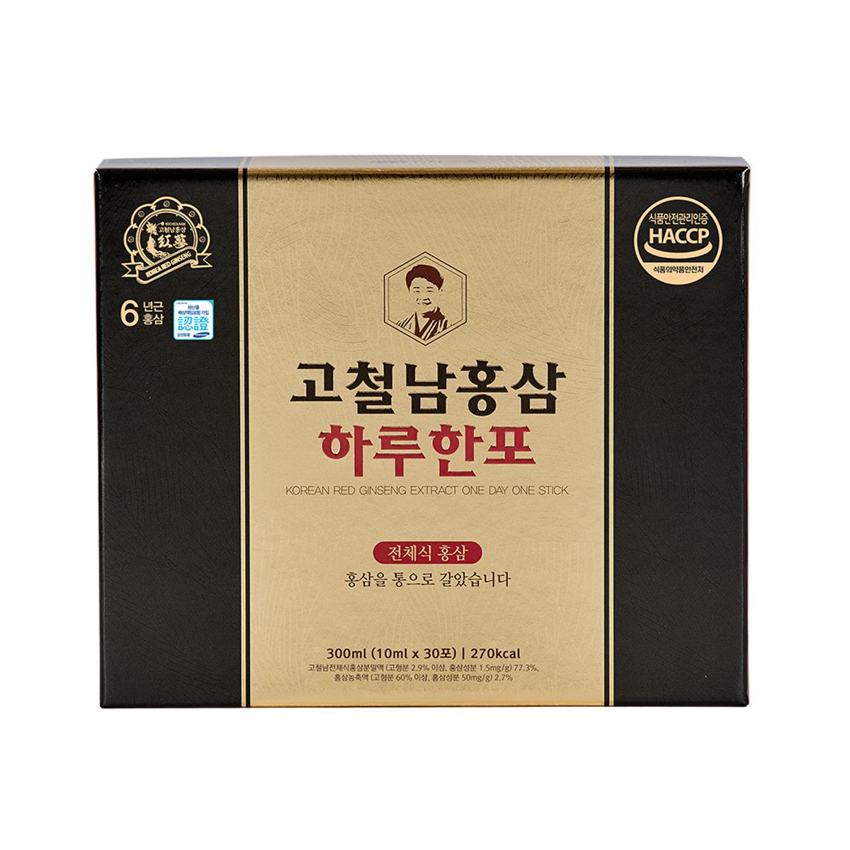 고철남(KOCHEOLNAM) 짜먹는 전체식 홍삼 스틱 하루한포 30포