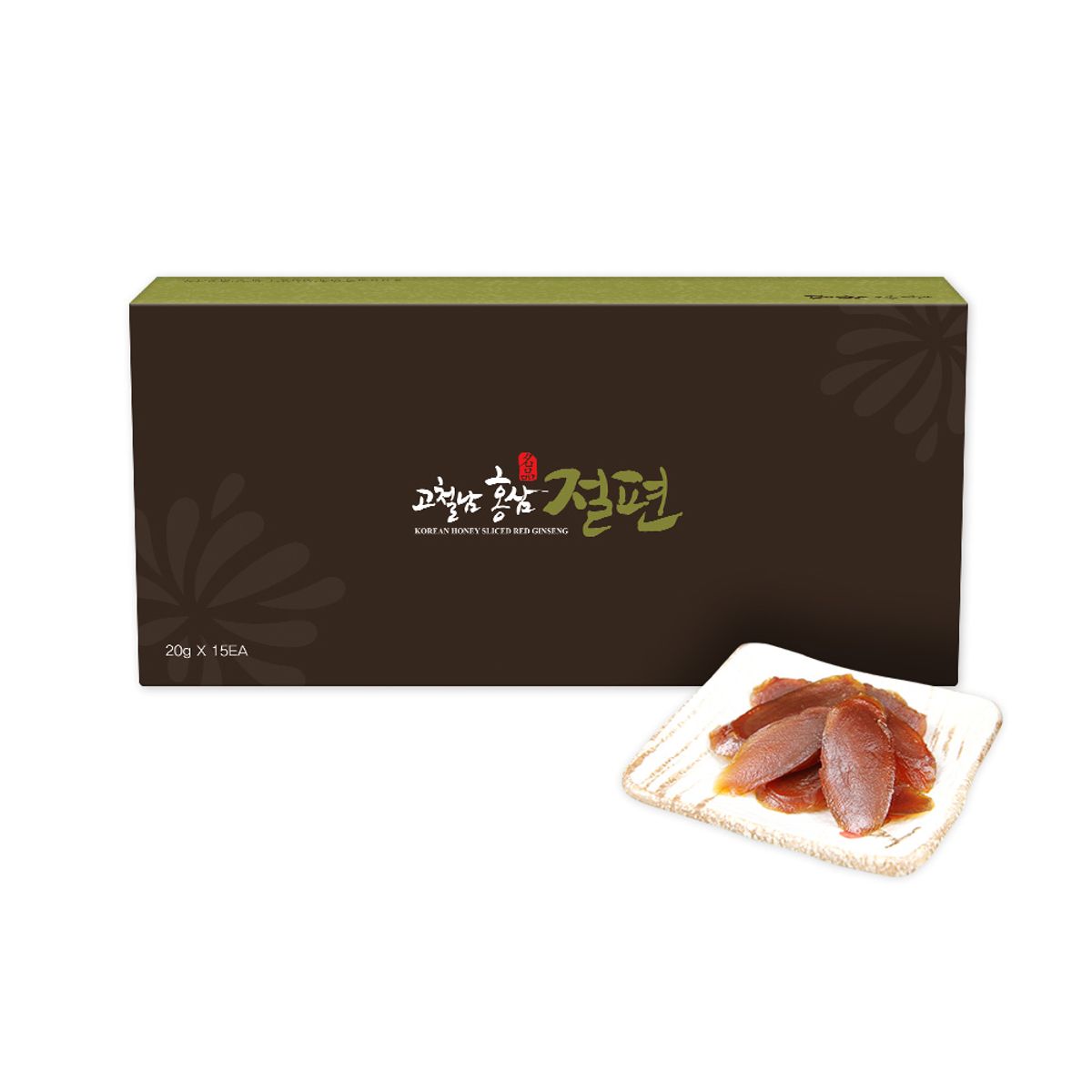 고철남(KOCHEOLNAM) 고려홍삼절편 300g(20g 15개입)