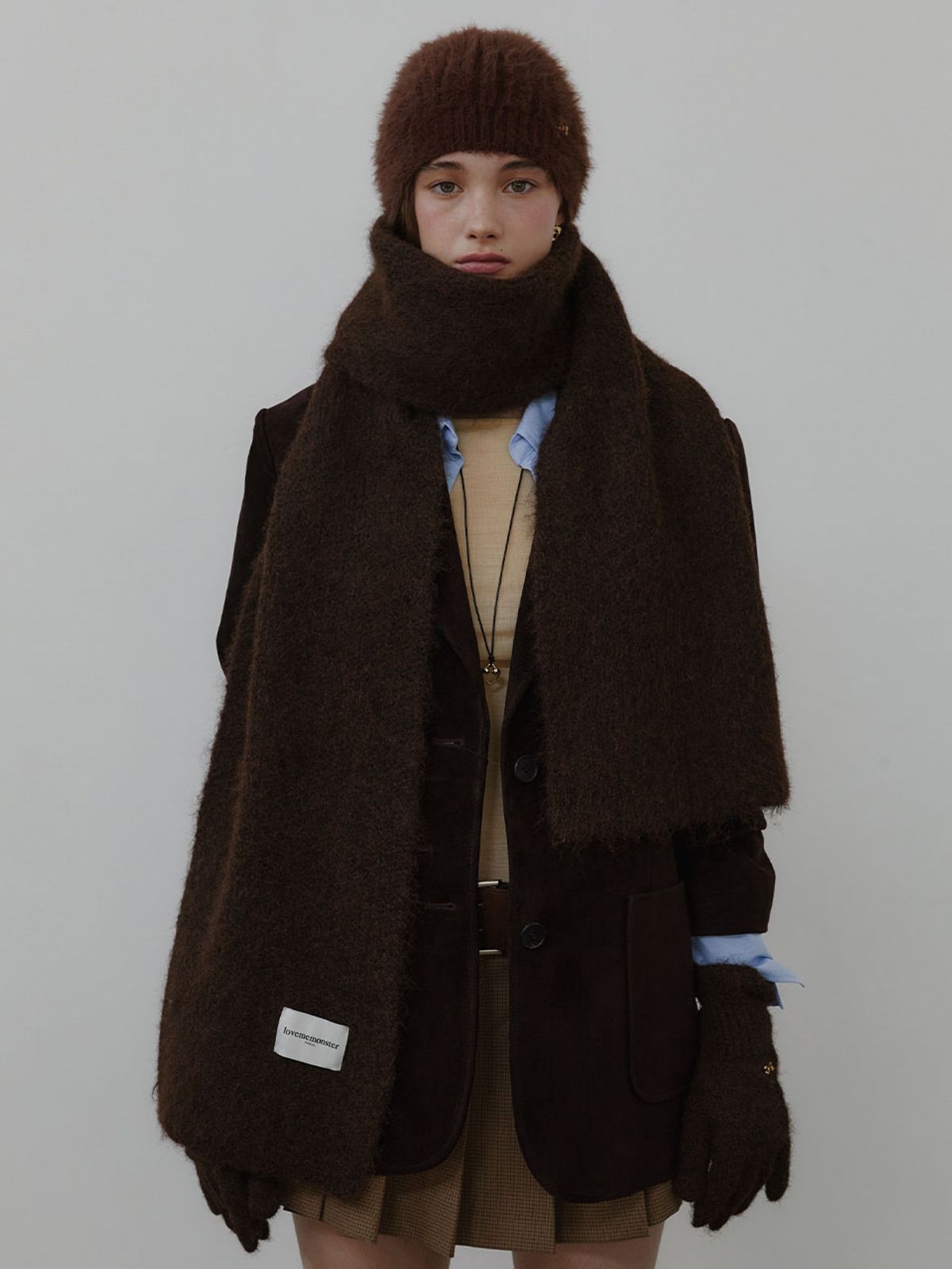 러브미몬스터(LOVE ME MONSTER) Mild Winter Muffler_BR (L244MMF030)