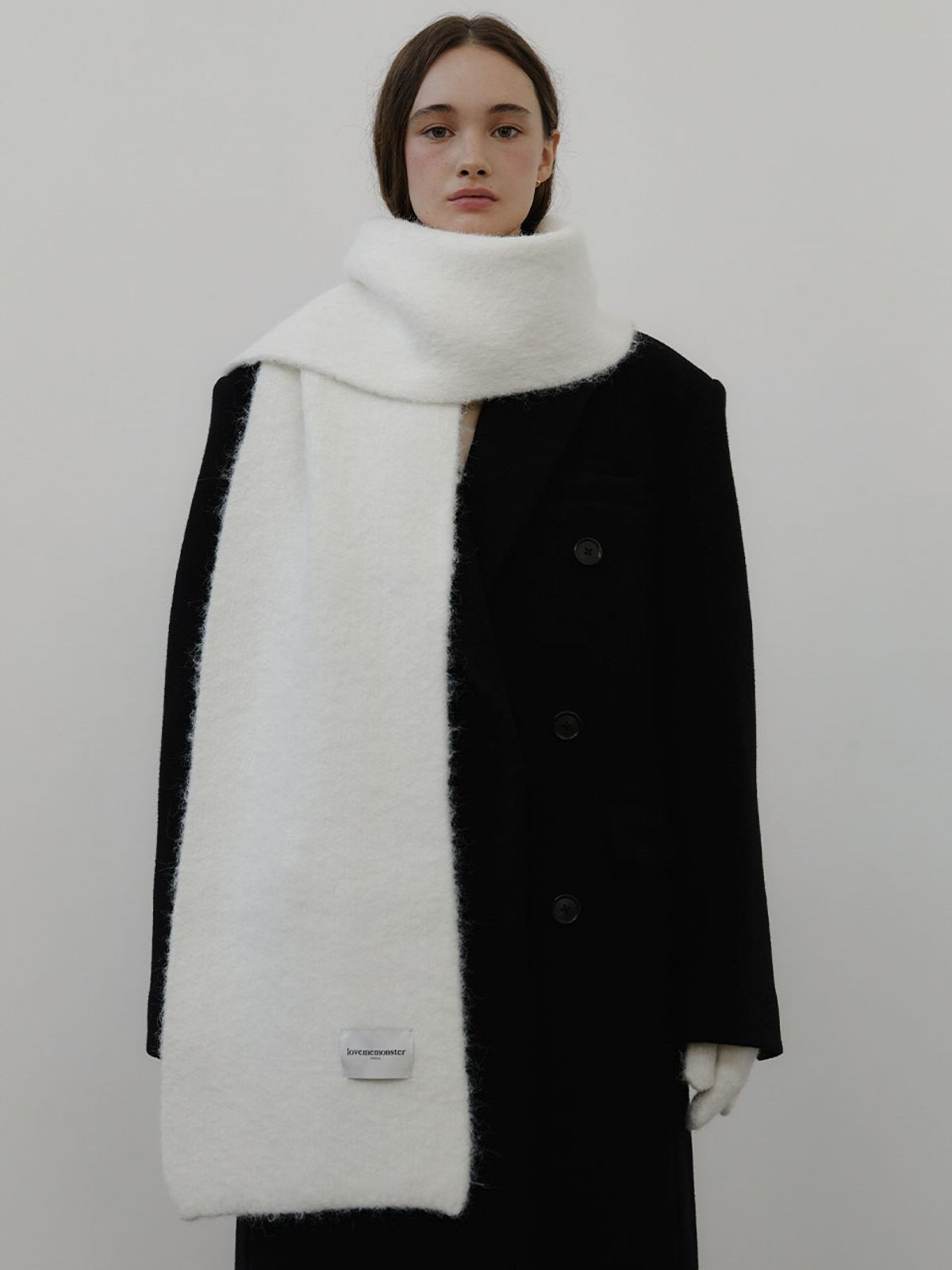 러브미몬스터(LOVE ME MONSTER) Mild Winter Muffler_WH (L244MMF040)