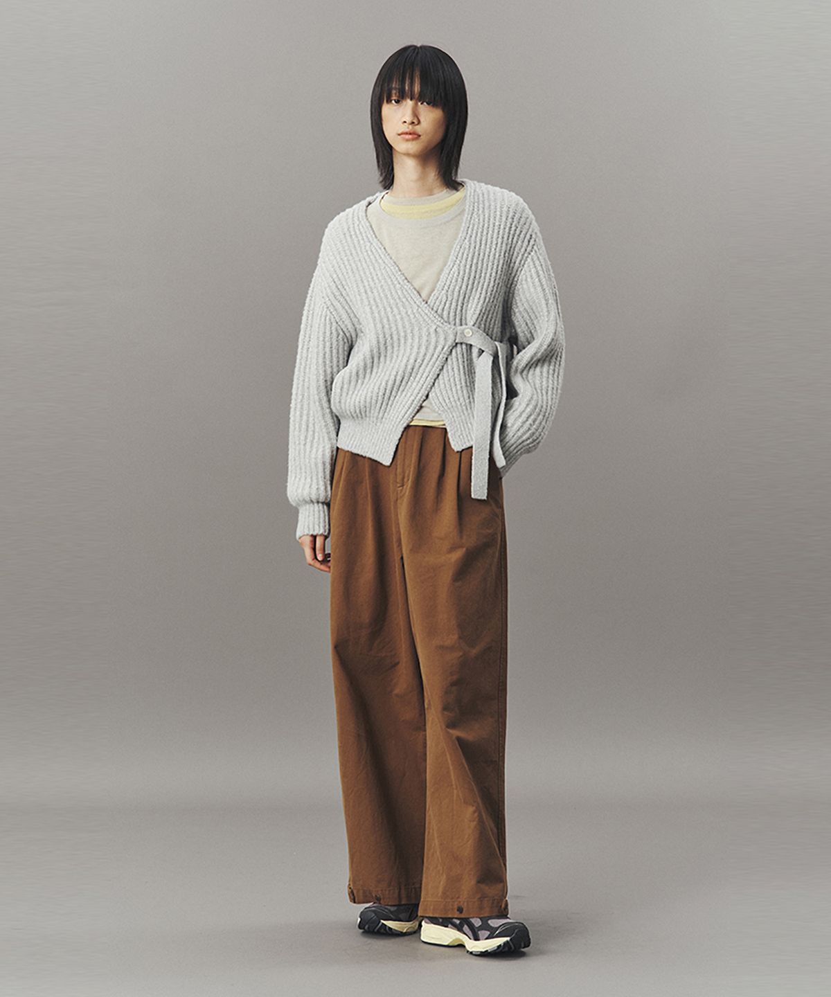 아위(AHWE) RIBBED BOLERO_MINT