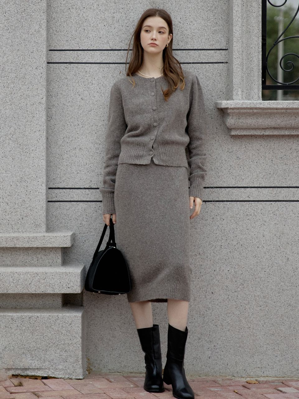 スカート LENINA LIRIEN woolen skirt_MOCHA GRAY MUSINSA | LENINA LIRIEN woolen skirt_MOCHA GRAY