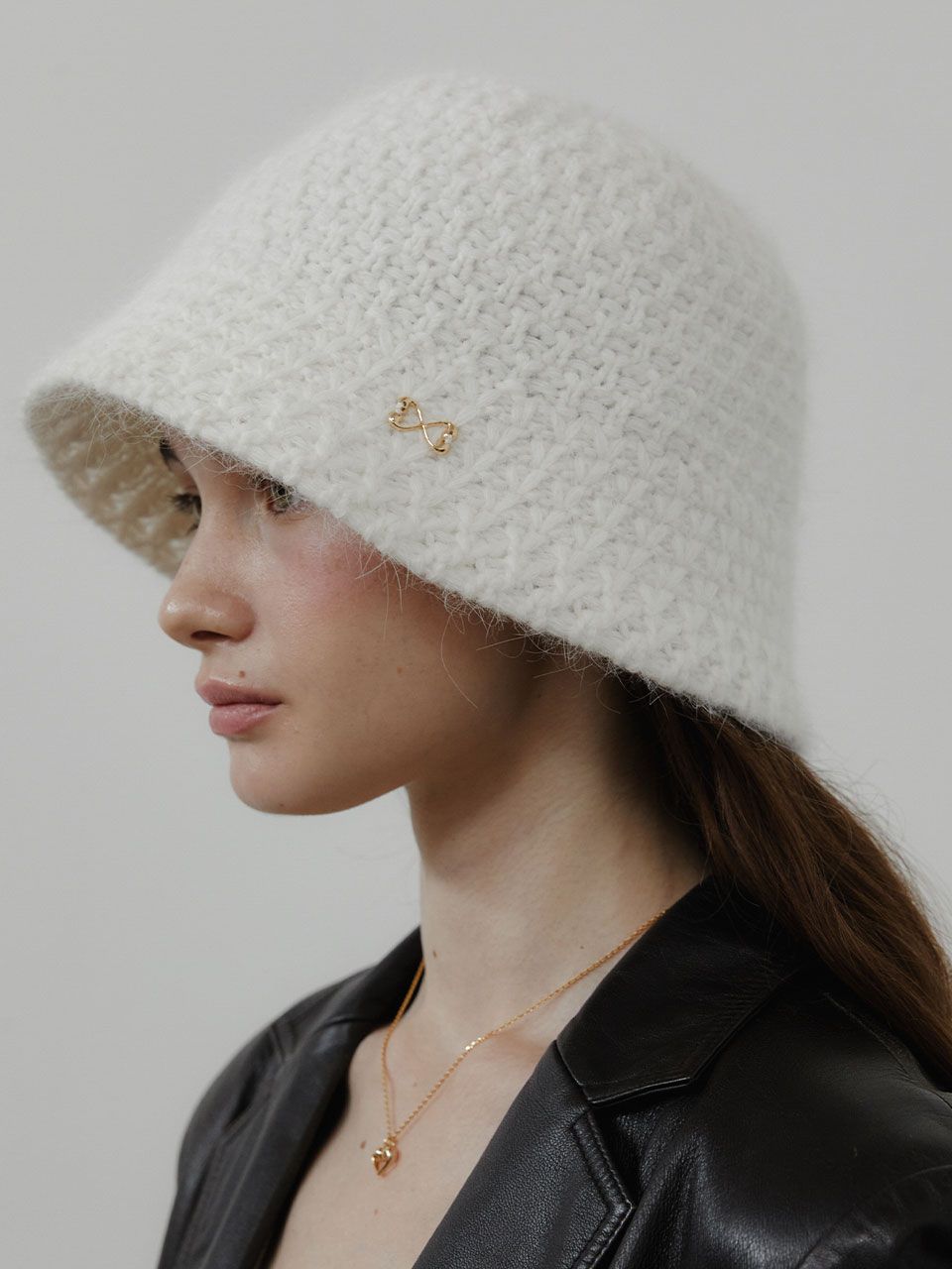 ハット LOVE ME MONSTER Mont Angora Bucket Hat 5BFM079 MUSINSA | LOVE ME MONSTER Mont Angora Bucket Hat_2COL