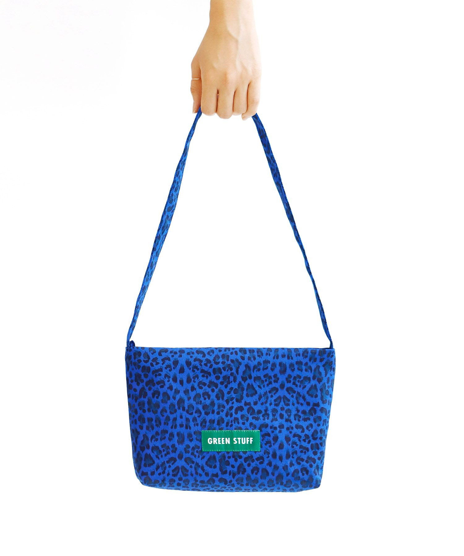 ショルダーバッグ・ポシェット GREEN STUFF Lip zipper mini bag Z1 leopard print blue MUSINSA | GREEN STUFF lip mini bag Z1 - leopard blue