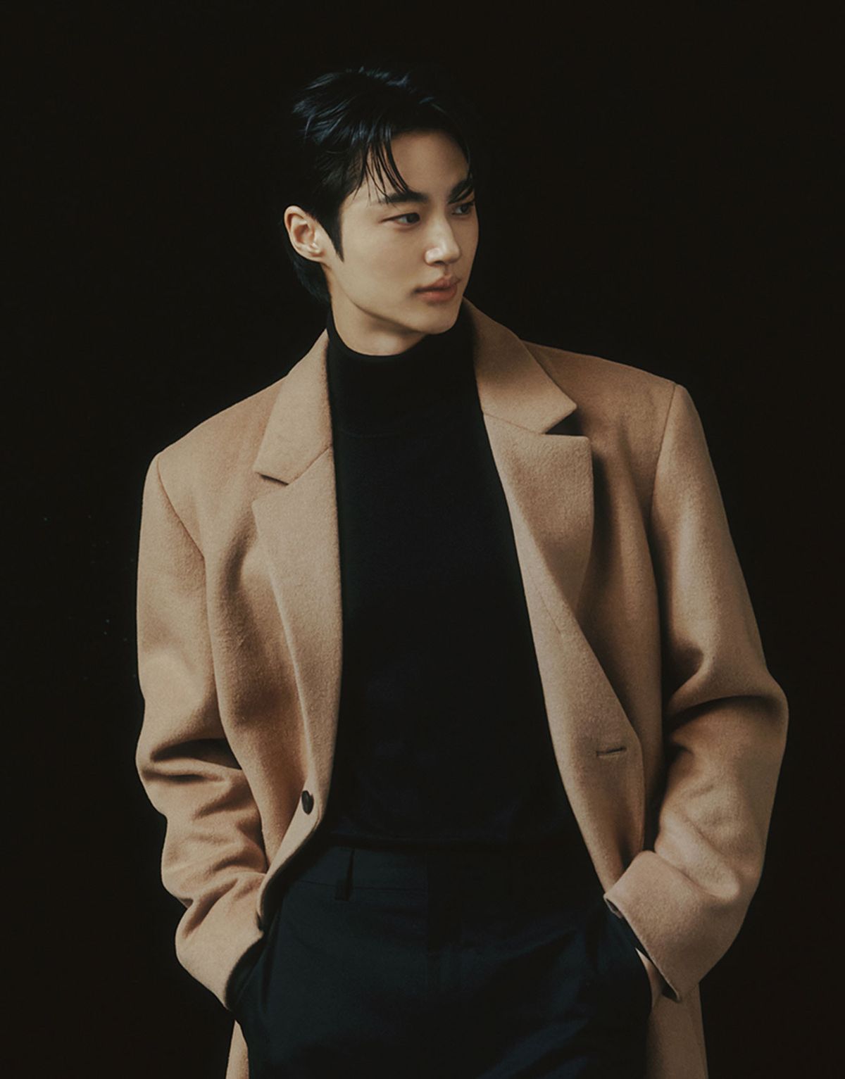 지오다노(GIORDANO) 레귤러핏 터틀넥 니트(12GG) 054929 [4color]