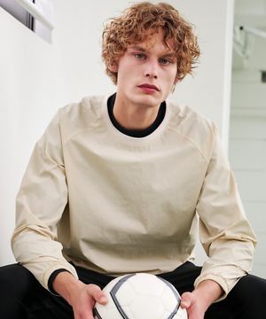 에센셜 웜업 피스테 롱슬리브 베이지 GA4732 BE