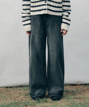 FADE WASHING JEANS(BK)