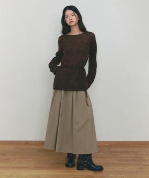 CLASSIC PLEATS SKIRT(BE)