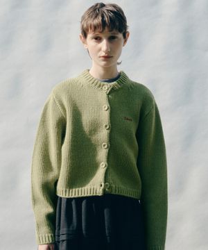 EMBROIDERY WOOL CARDIGAN(KA)