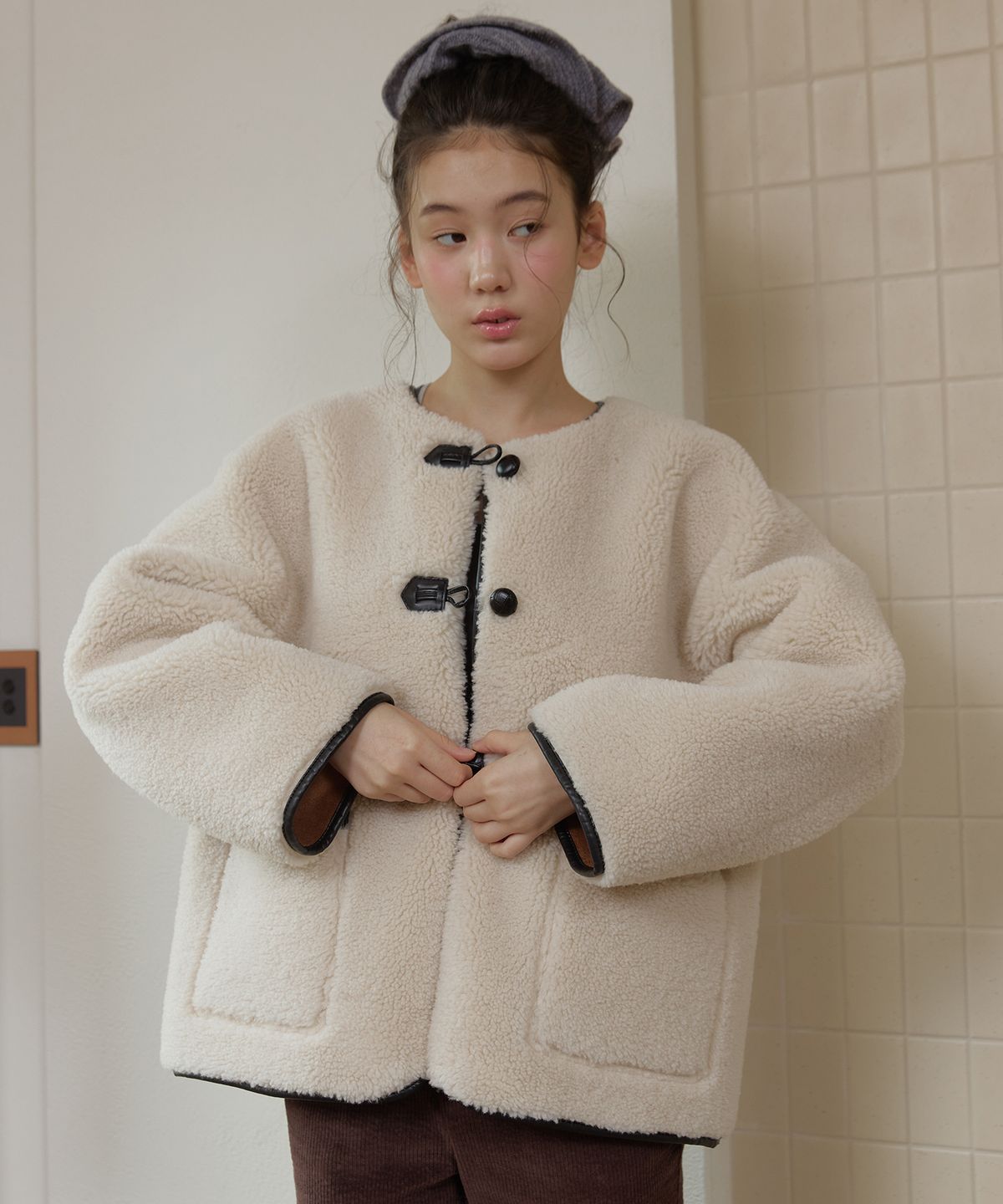 쎄미(SSEMI) HALF REVERSIBLE MUSTANG(BE)