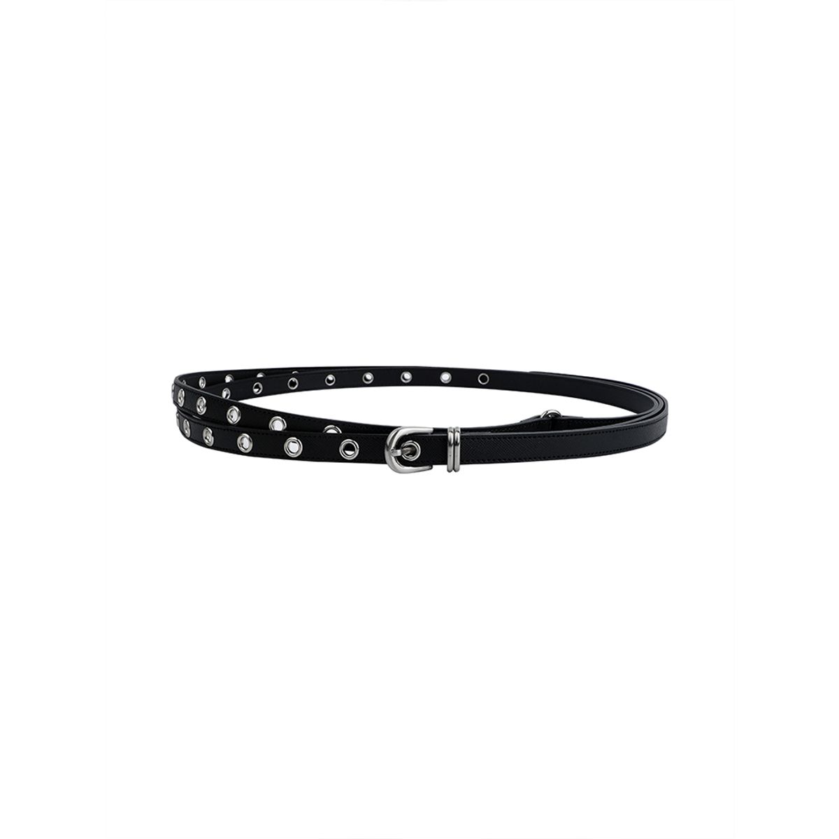 퍼블리카엑스(PUBLICKA X) ARLO LEATHER BELT BLACK