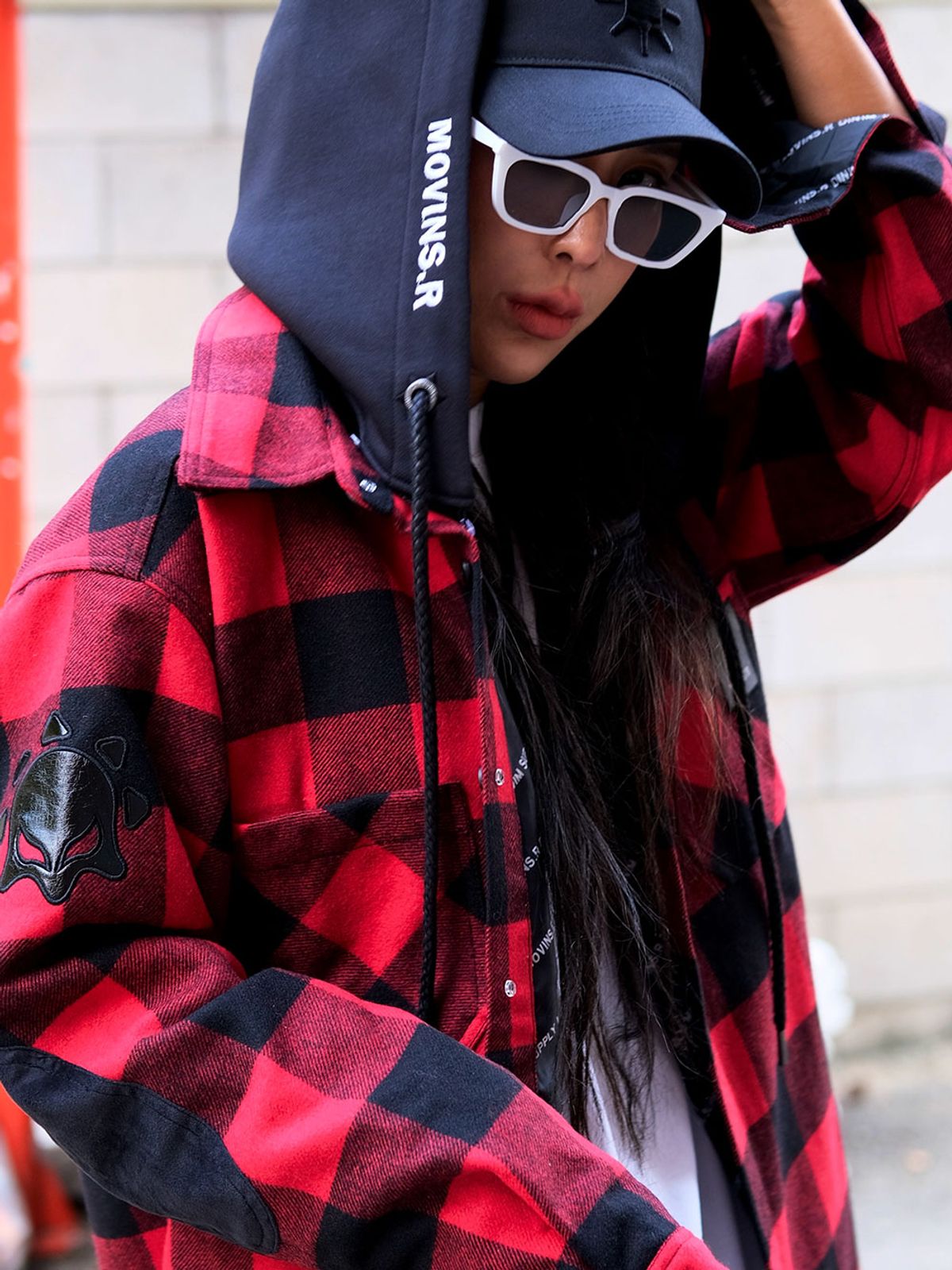 모빈스알(MOVINS.R) AURA STAN SKY JACKET  SUNSET