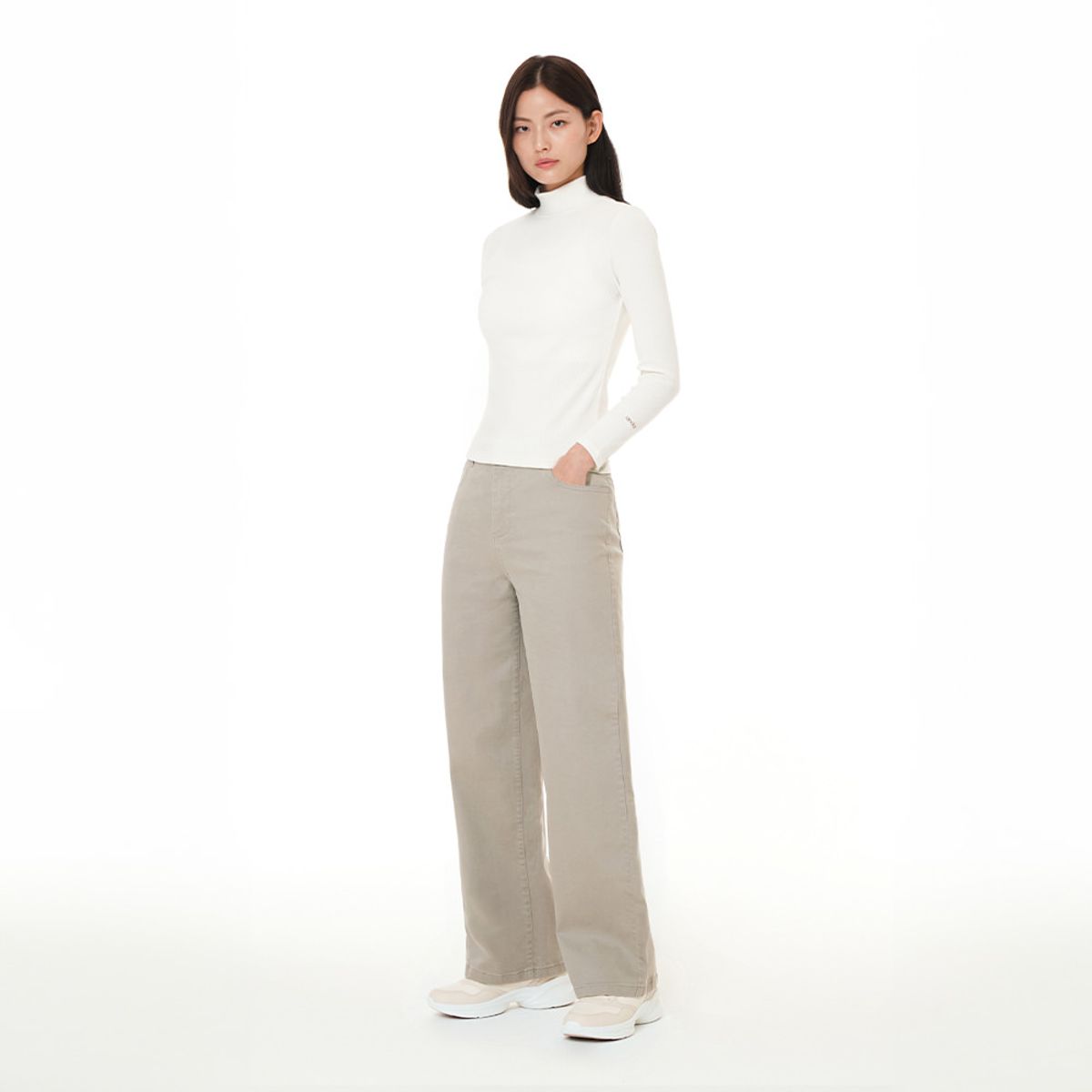 안다르(ANDAR) 어반코튼 와이드 치노팬츠