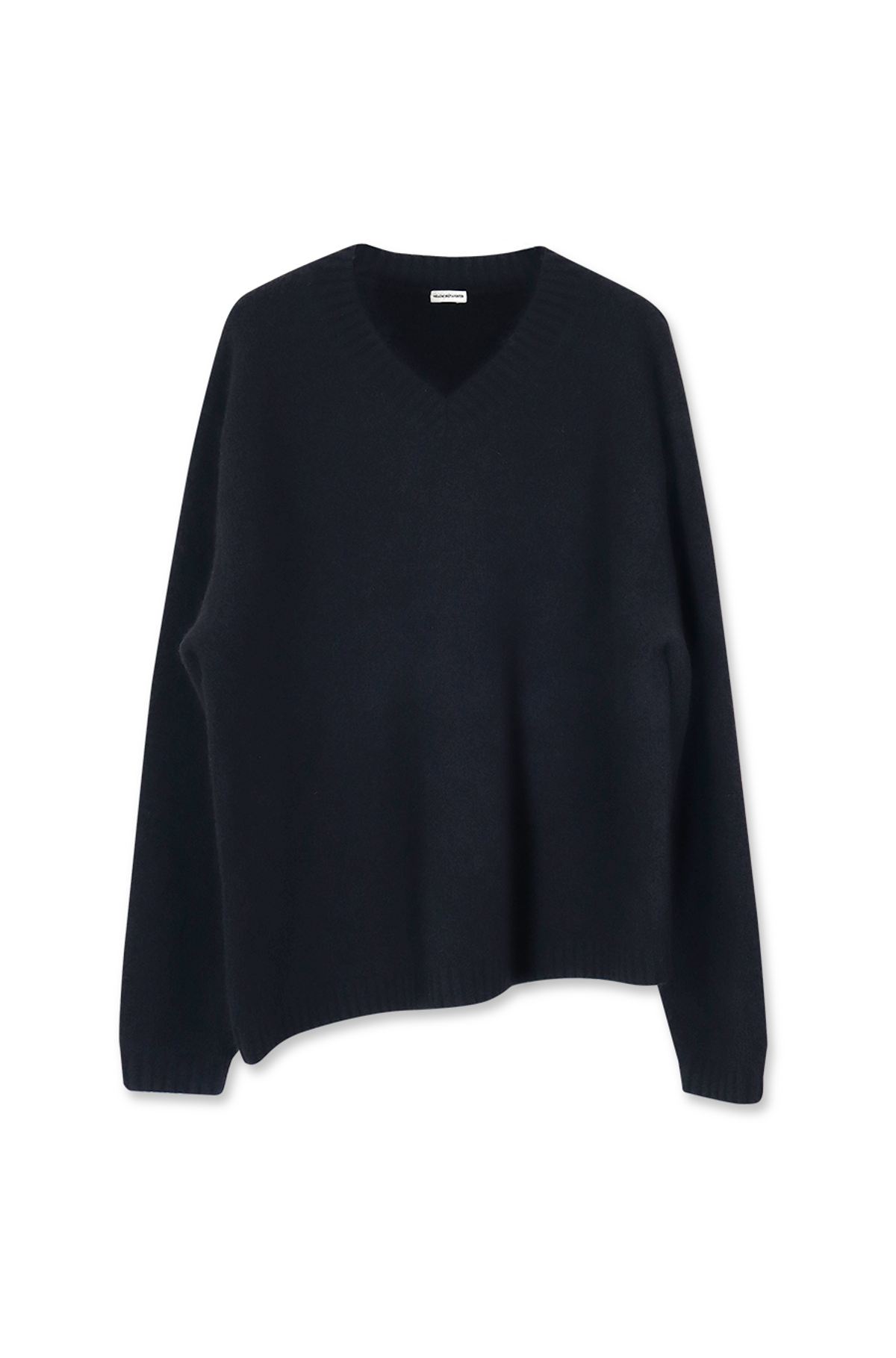 유체 프레타 포르테(YOUCHE PRET A PORTER) AR OBLIQUE ALPACA KNIT - Black