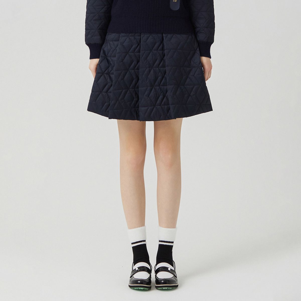 마틴골프(MARTINE GOLF) Quilting Skirt_NAVY