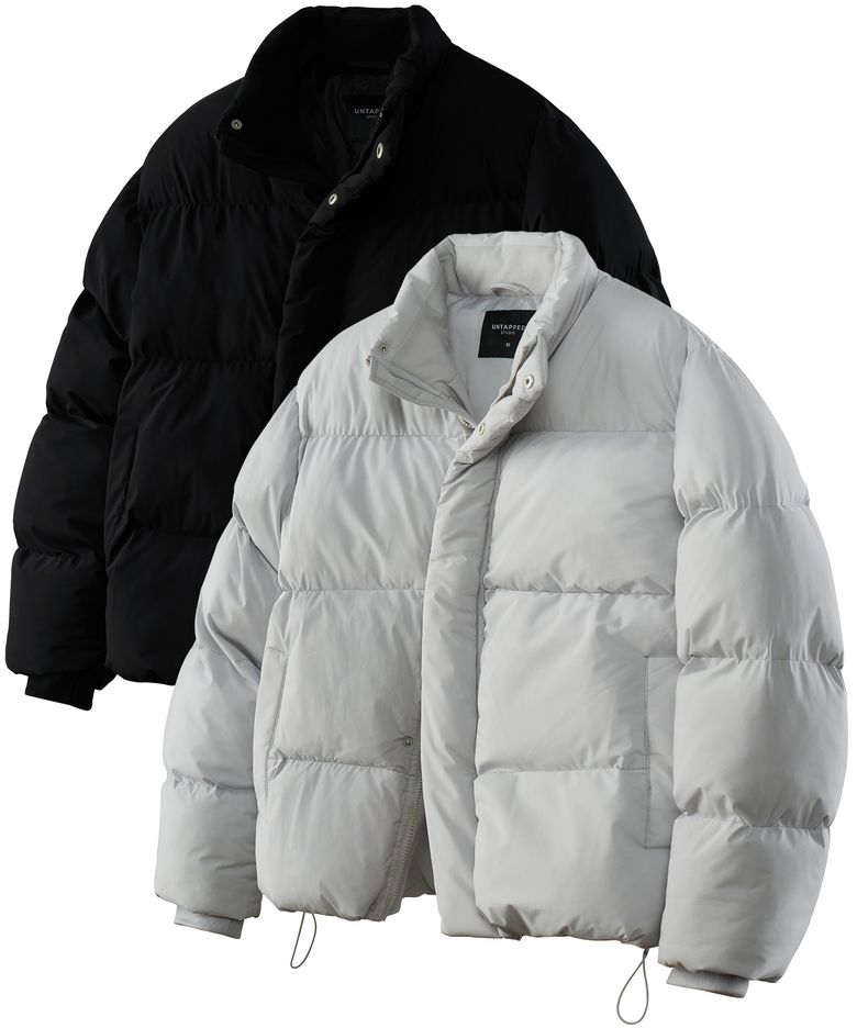 2WAY 에센셜 푸퍼 베이직 헤비 숏패딩 2Color