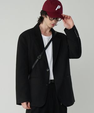 베이식 오버핏 블레이저 자켓 2Color