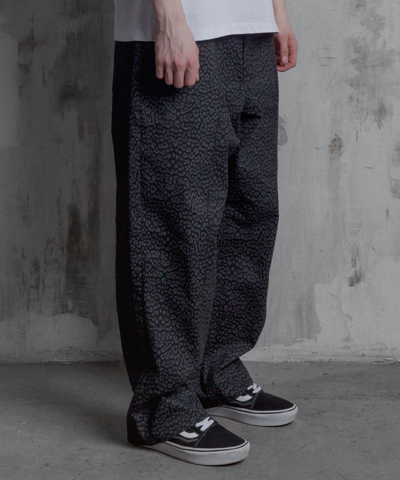 Leopard easy pants