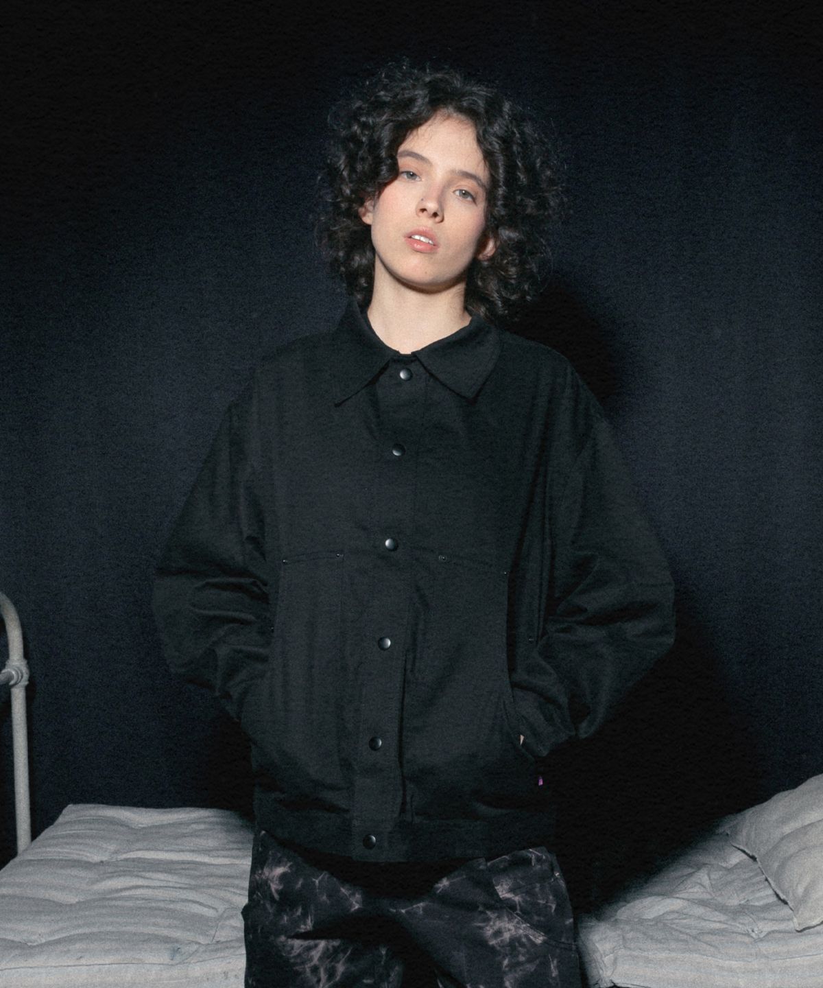 슈브토(SHVTO) Over trucker jacket