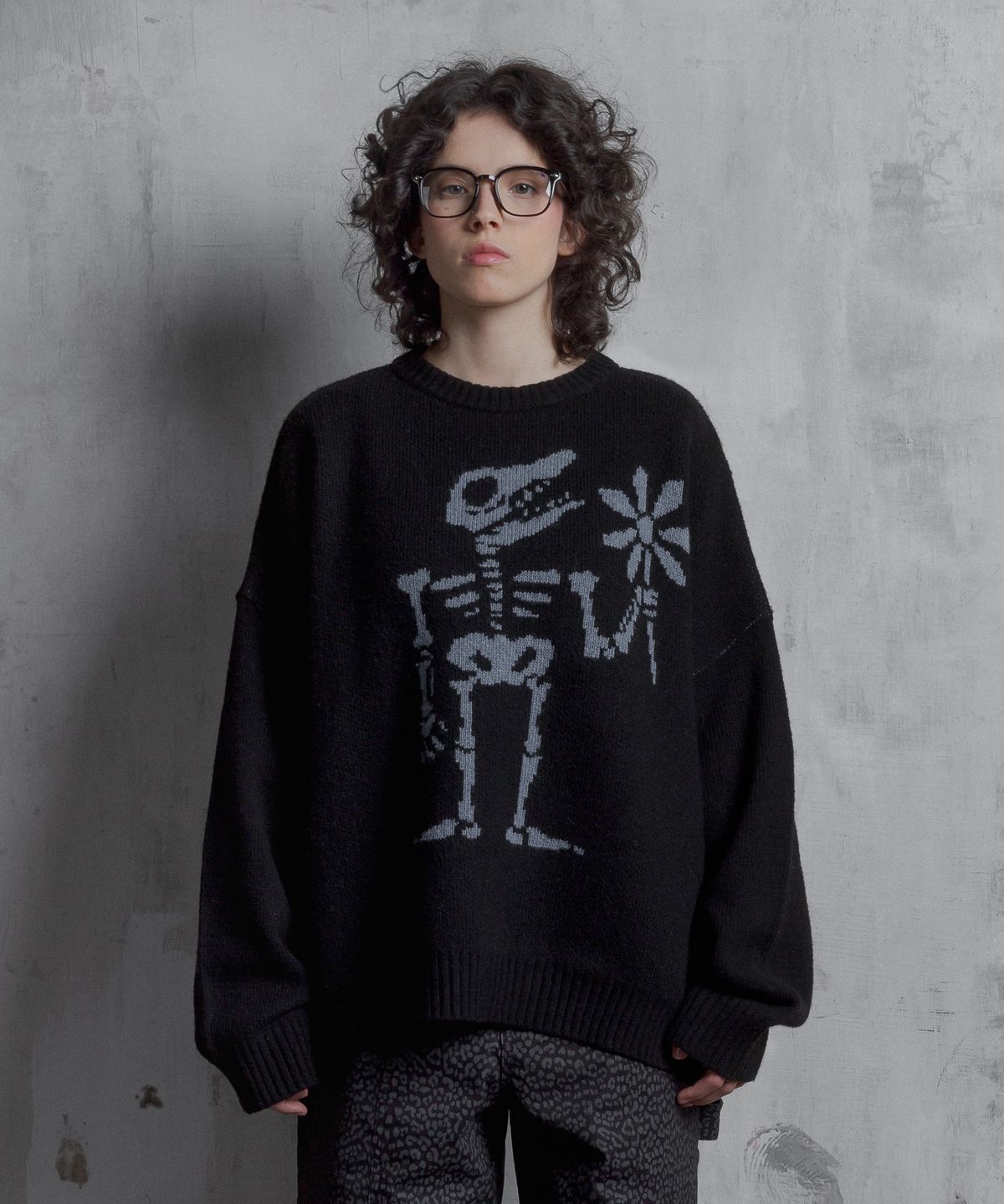 슈브토(SHVTO) Monster knitwear black