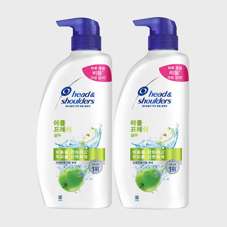 애플프래쉬 샴푸 850ml 2개