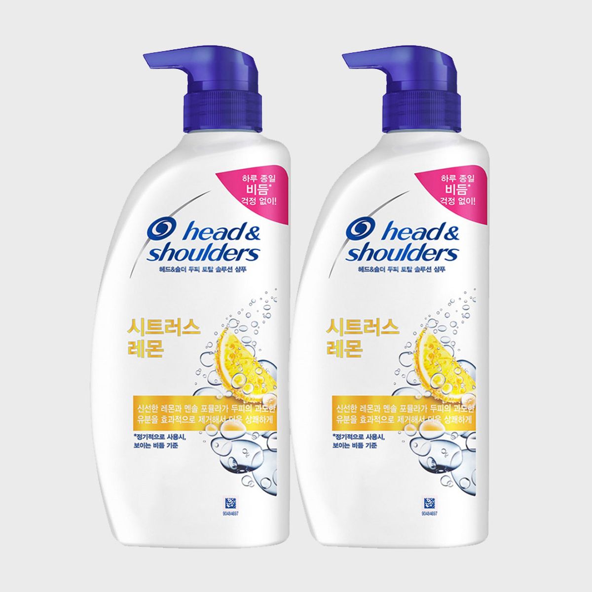 헤드앤숄더(HEAD&SHOULDER) 시트러스 레몬 800ml 샴푸 2개