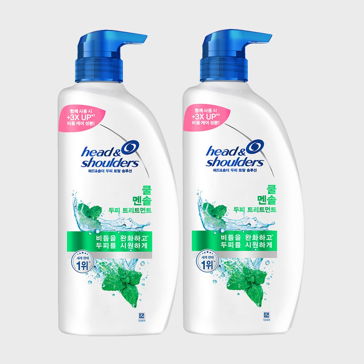 헤드앤숄더(HEAD&SHOULDER) 쿨멘솔 트리트먼트 850ml 2개