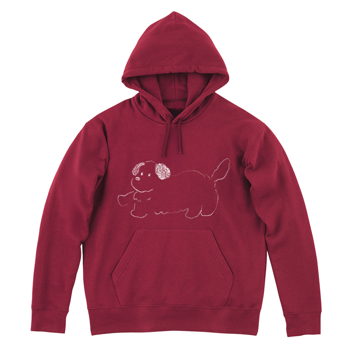 어썸어스(AWESOMEUS) 산책하는 아기 강아지 HOODIE_4 COLOR