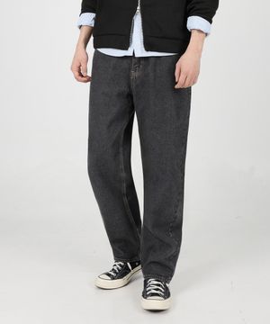 따듯 기모 데일리 일자 데님 팬츠