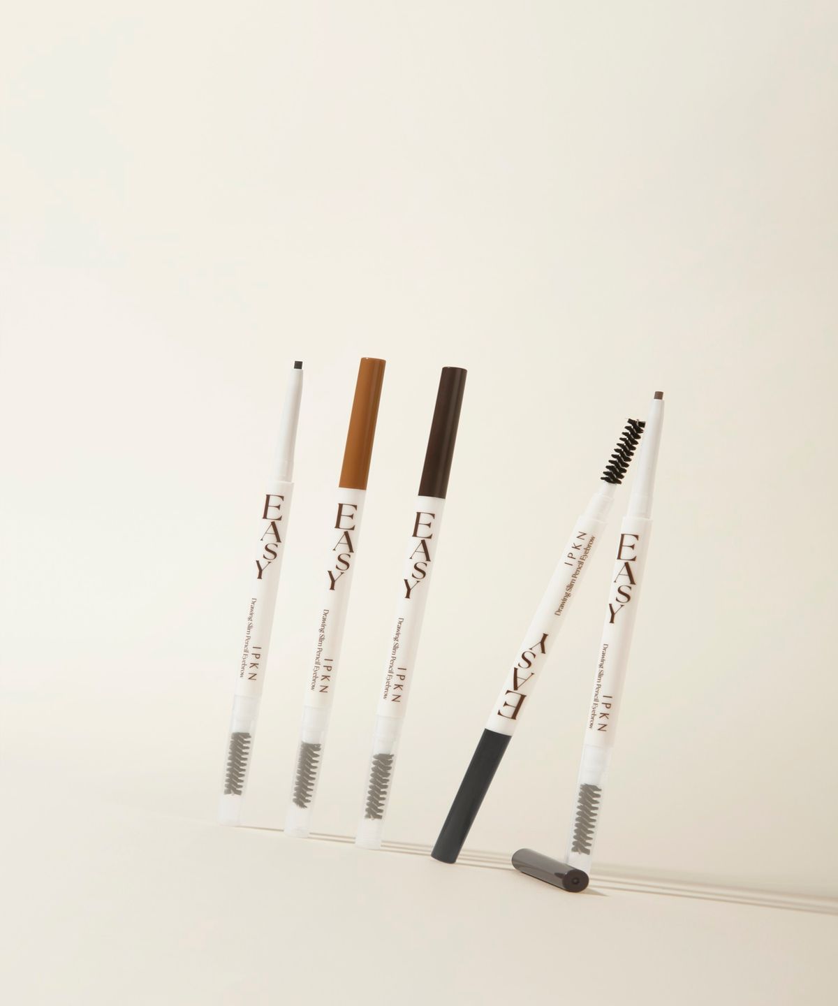 입큰(IPKN) 이지드로잉 슬림 펜슬 아이브로우 듀오 (4color)