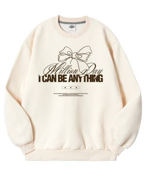 Ribbon Whisper 특양면 맨투맨