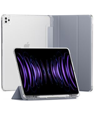 아이패드 애플펜슬 수납 퓨어디펜스 전기종 소프트 범퍼 투명 케이스