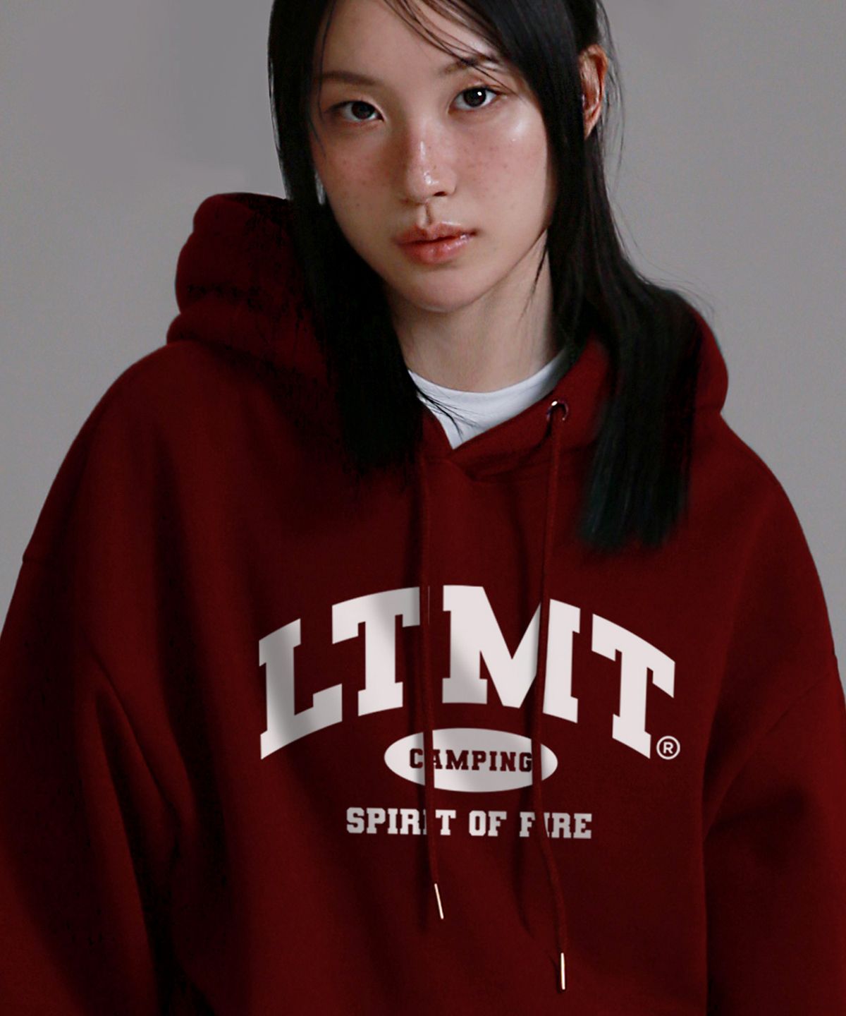 라이크더모스트(LIKE THE MOST) 소프트 LTMT 오버 후드_와인