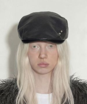 가을 가죽 헌팅캡 DRIVE HUNTING / TRIPLE R STUD / V LEATHER