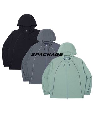 파이핑 웜업 윈드브레이커 2PACKAGE