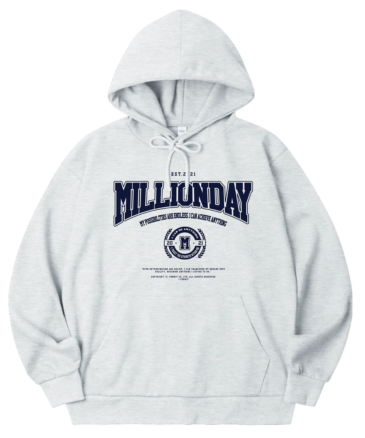 밀리언데이(MILLION DAY) Achieve 특양면 후드