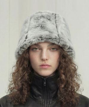 겨울 털 버킷햇 STAND BUCKET / FUR / MINK GB