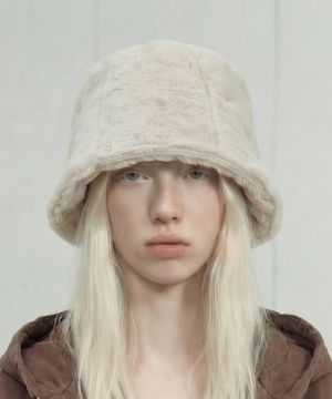 겨울 털 버킷햇 STAND BUCKET / FUR / MINK IV
