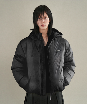 HIDDEN QUILT DUCK DOWN PUFFER [2 COLOR]