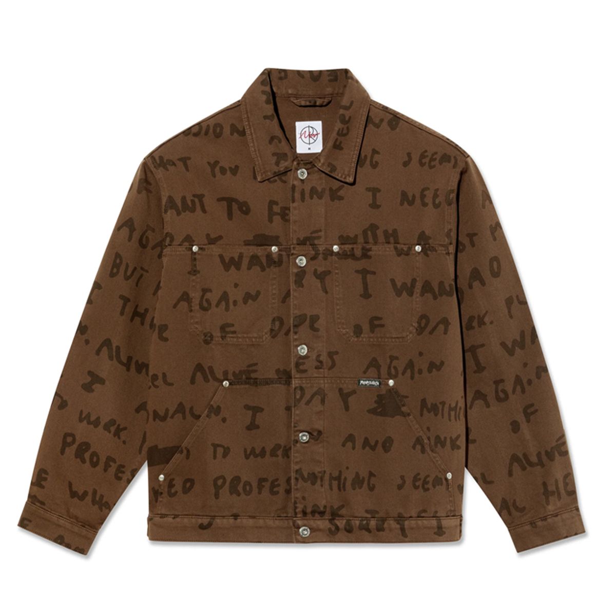 폴라(POLAR) Sad Notes Patrik Jacket [Walnut]