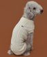 강아지 실내복 순면 니트 아이보리