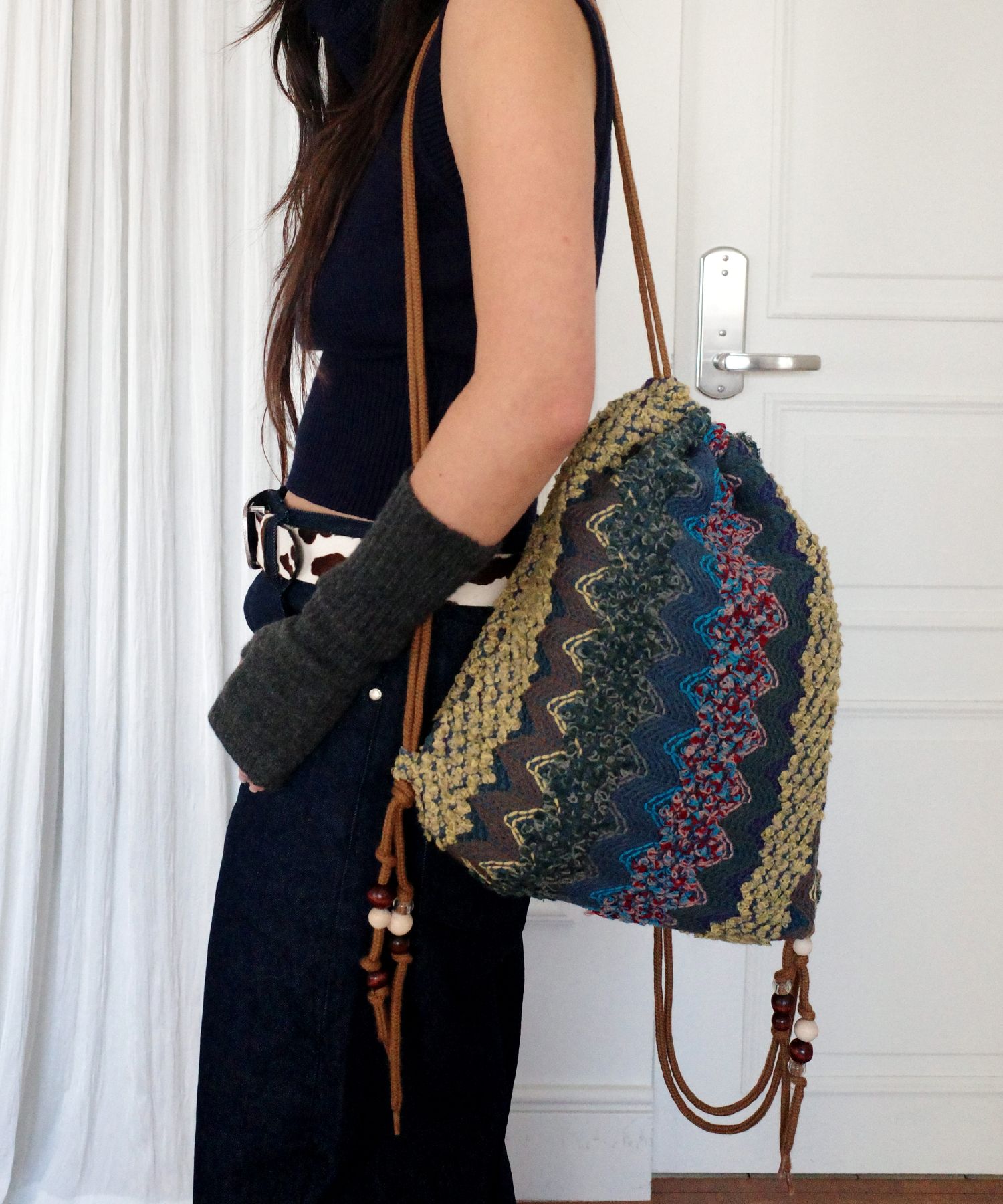 FILLINTHEBLANK★韓国★人気★Battery Gym Sack 追跡付 MUSINSA公式 | FILLINTHEBLANK Battery Gym Sack (blue)