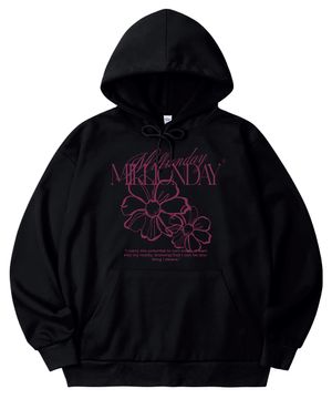 Floral Fantasy 특양면 후드