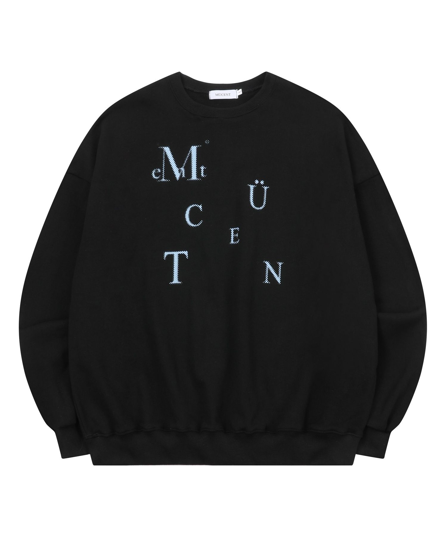 ★MUCENT★ Puzzle Signature Man to Man Unisex 2 Colors MUSINSA | MUCENT Puzzle Signature Man to Man Unisex (2 Colors)