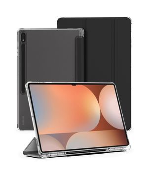 [스티커 증정] 갤럭시탭 S펜 수납 소프트 범퍼 투명 케이스 퓨어디펜스