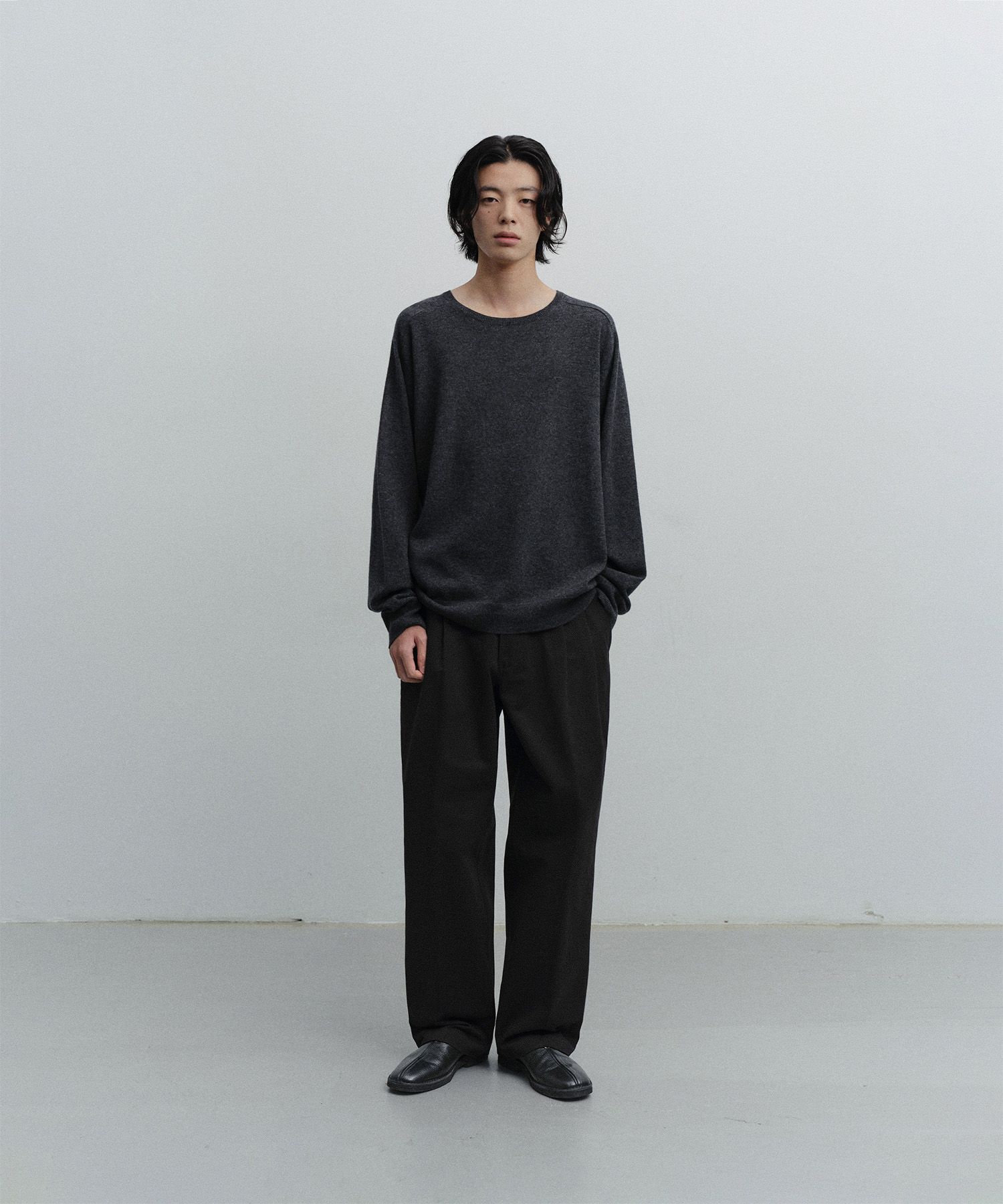 MUSINSA | ANOTHER OFFICE [AW] Santiago Chino Pants (Black)
