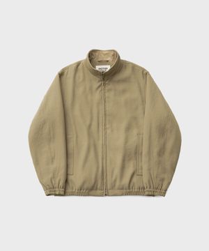 High Neck Insulation Jacket (Khaki)