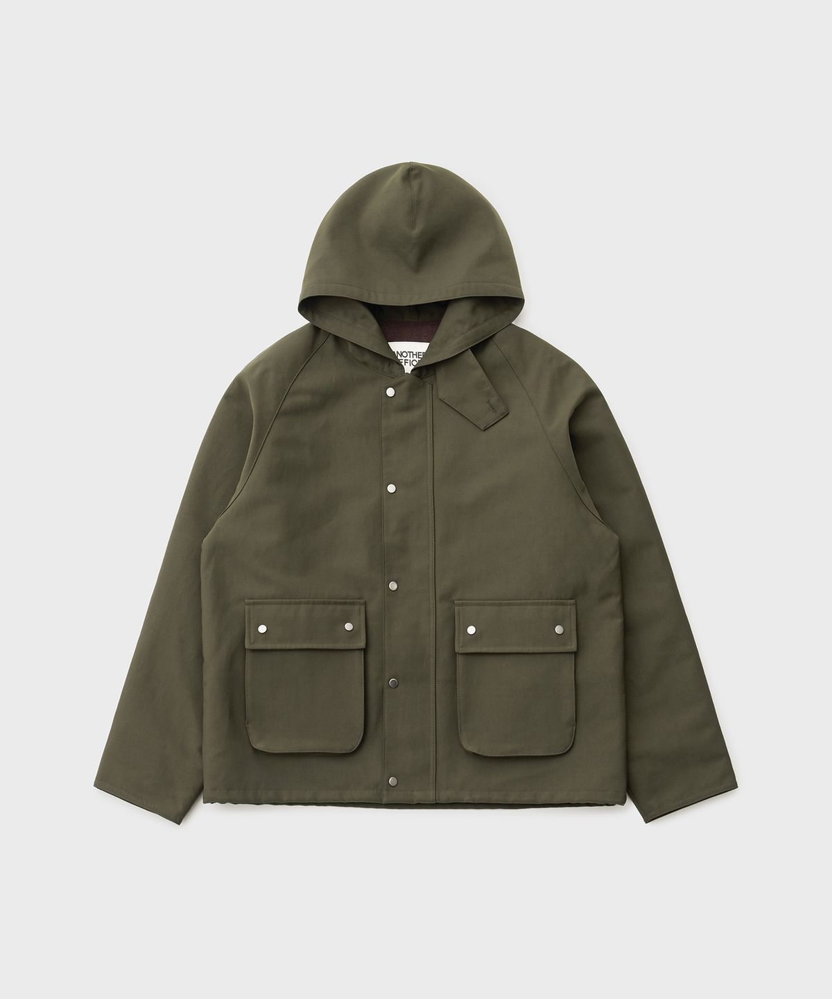 어나더 오피스(ANOTHER OFFICE) Hood Neo British Jacket (Olive Drab)